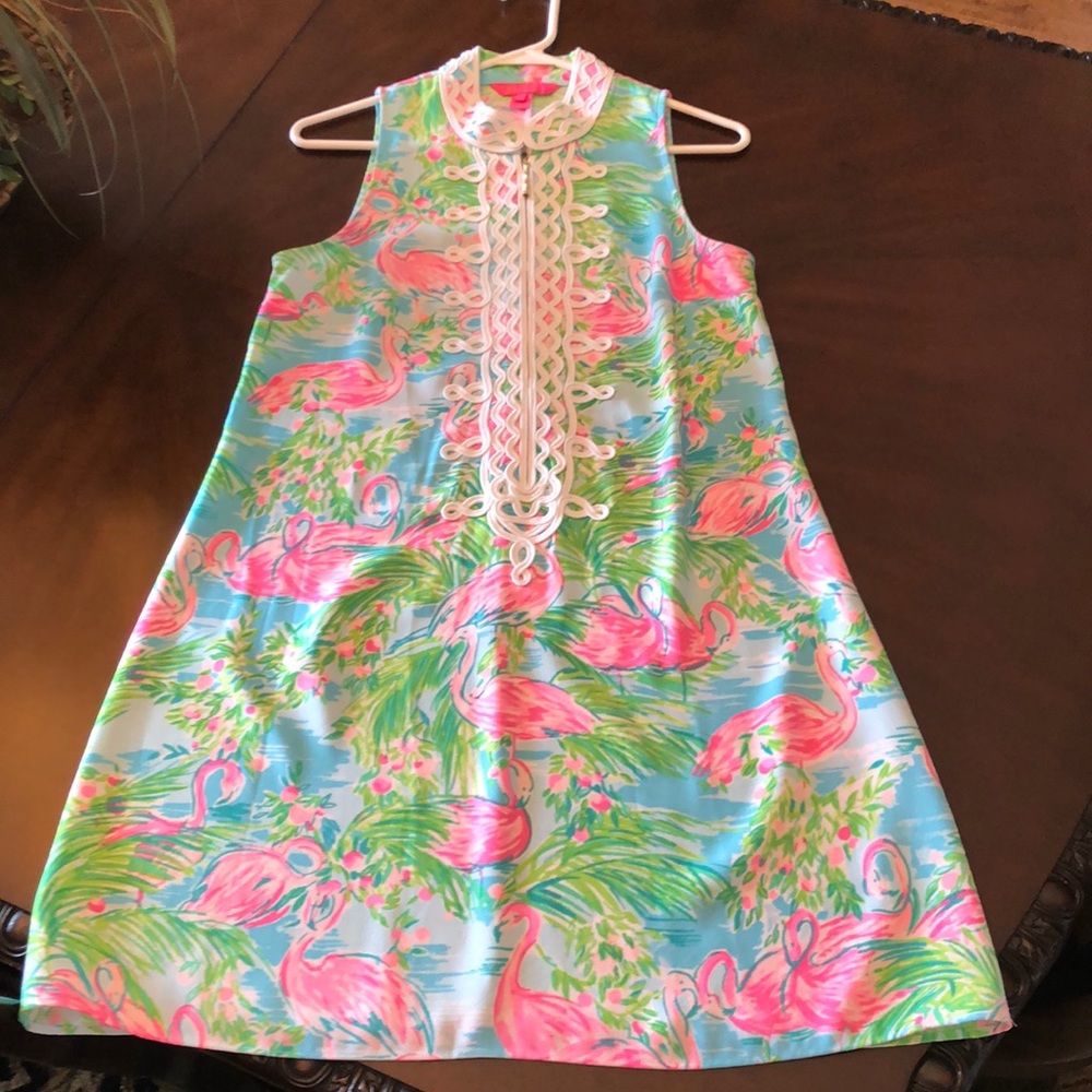 Lilly flamingo dress